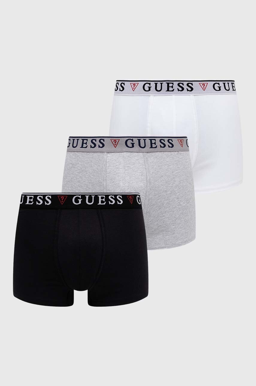 

Боксеры Guess 3 шт мужские цвет чёрный