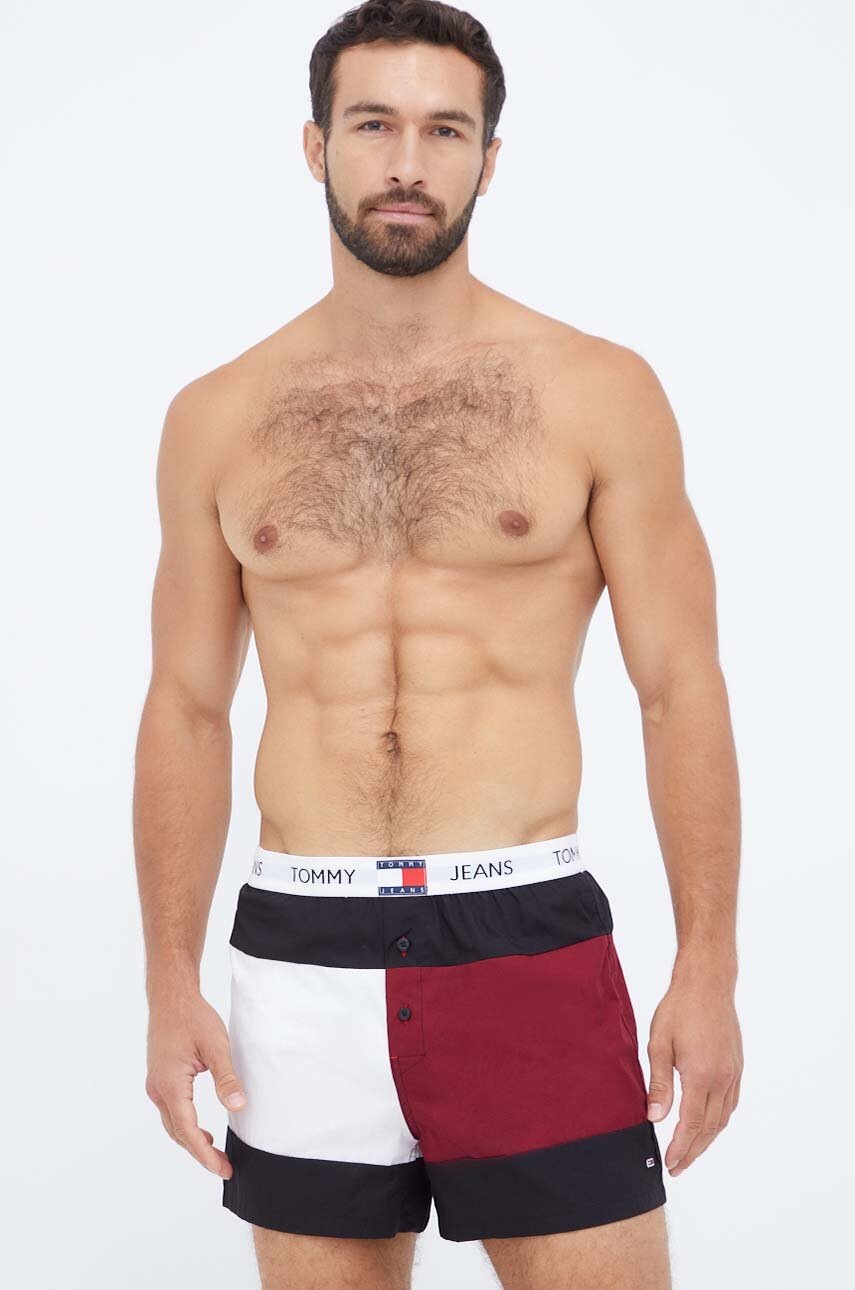 Bavlněné boxerky Tommy Jeans - vícebarevná - 100 % Bavlna