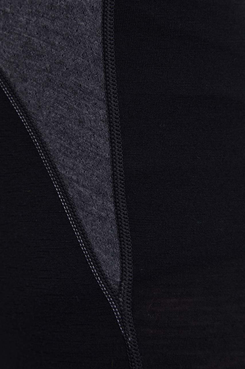 Ισοθερμικό κολάν Icebreaker ZoneKnit 200 χρώμα: μαύρο φωτογραφία