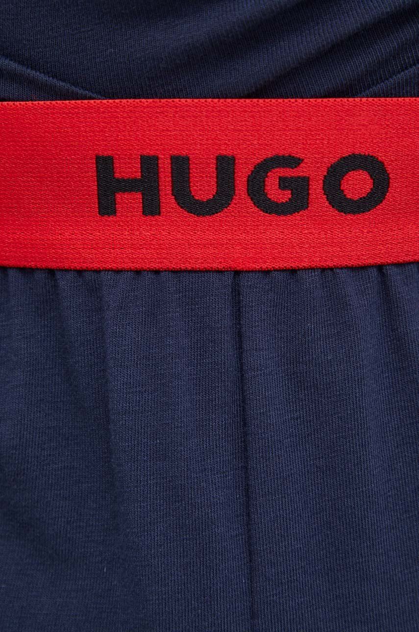HUGO Pantaloni Scurți De Lounge Culoarea Albastru Marin