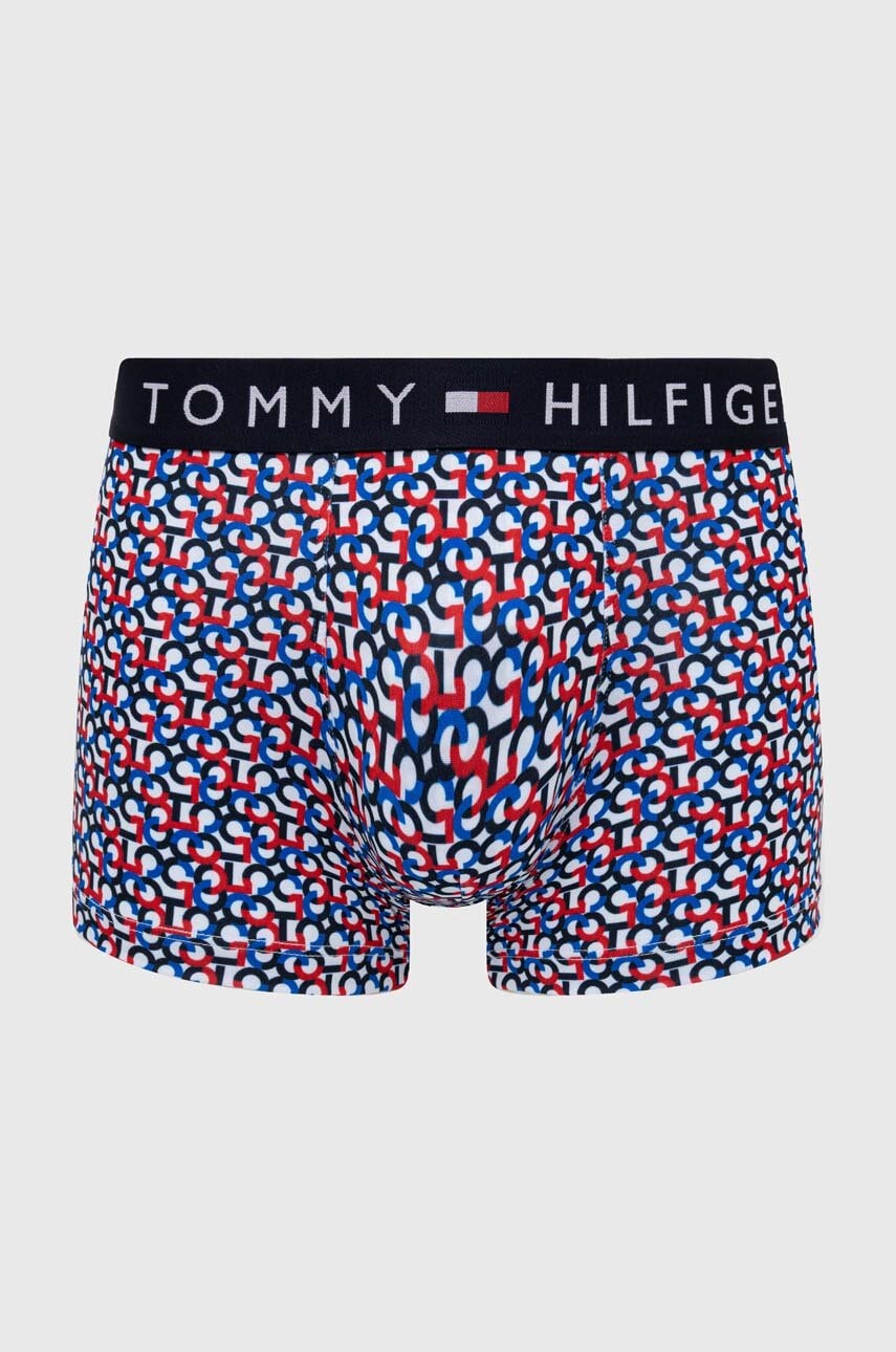 Levně Boxerky Tommy Hilfiger pánské, tmavomodrá barva, UM0UM02854