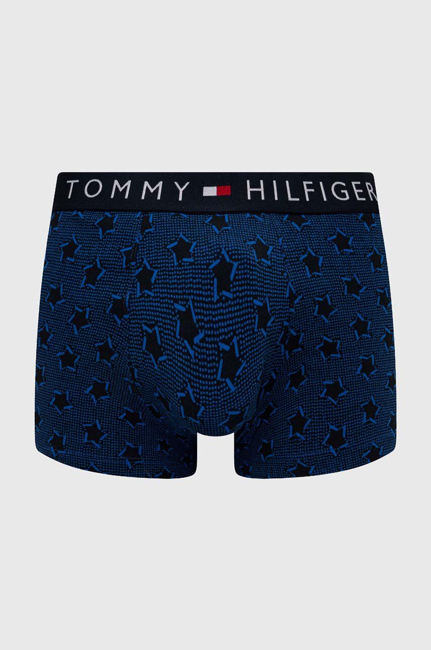 Levně Boxerky Tommy Hilfiger pánské, tmavomodrá barva