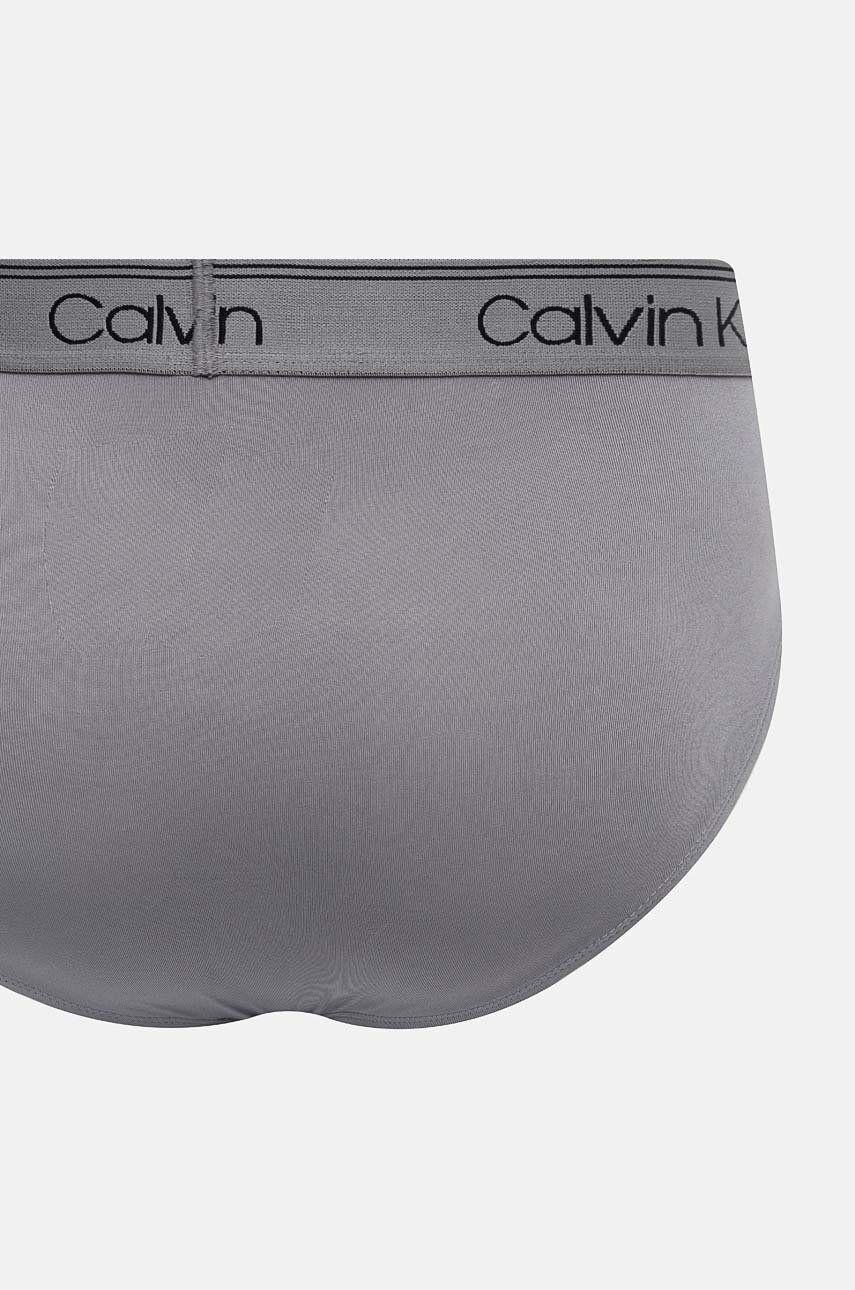 Slip Gaćice Calvin Klein Underwear 3-pack Za Muškarce, Boja: Siva