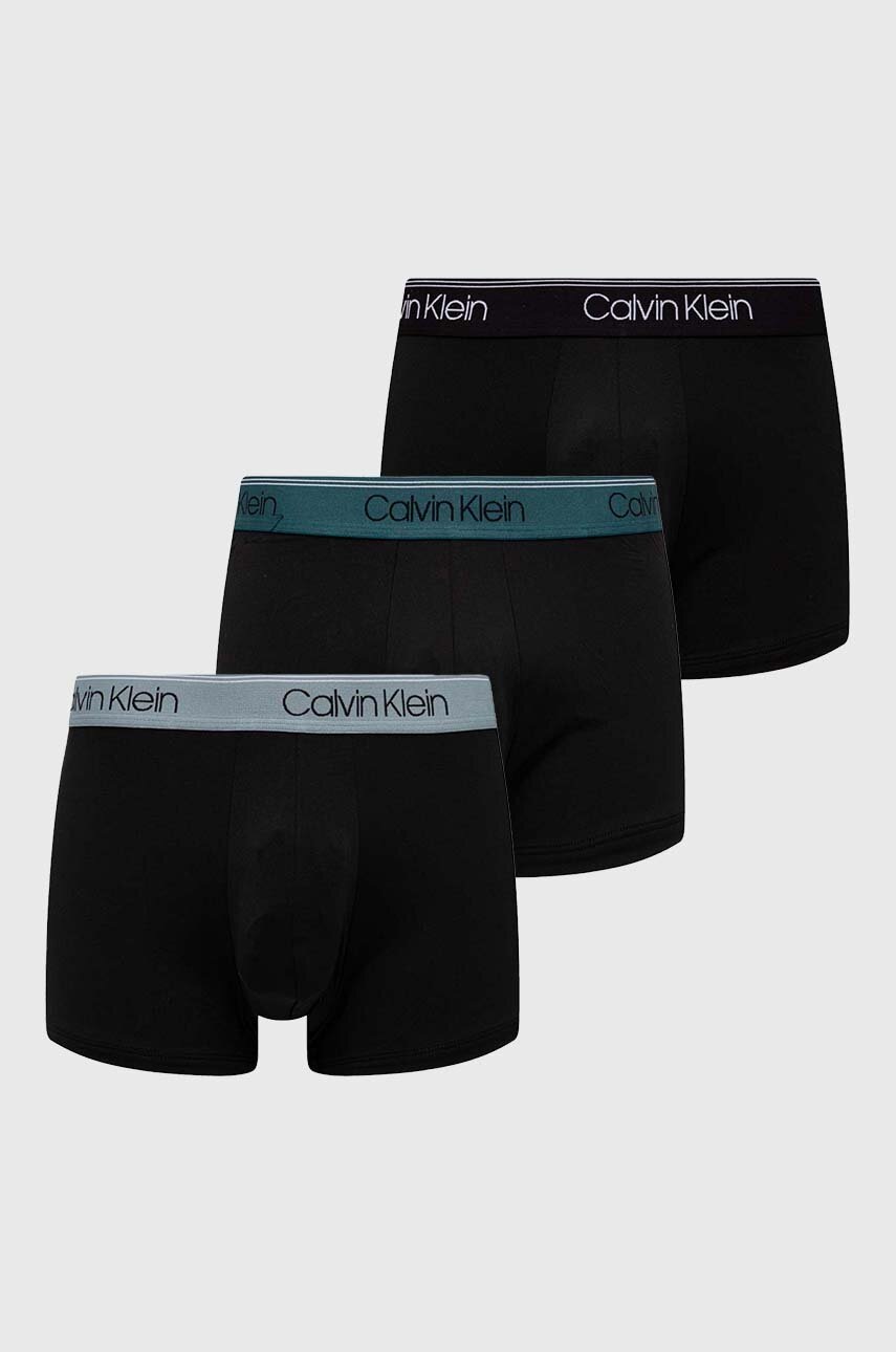 

Боксерки Calvin Klein Underwear (3 броя) в черно 000NB2569A, Черен