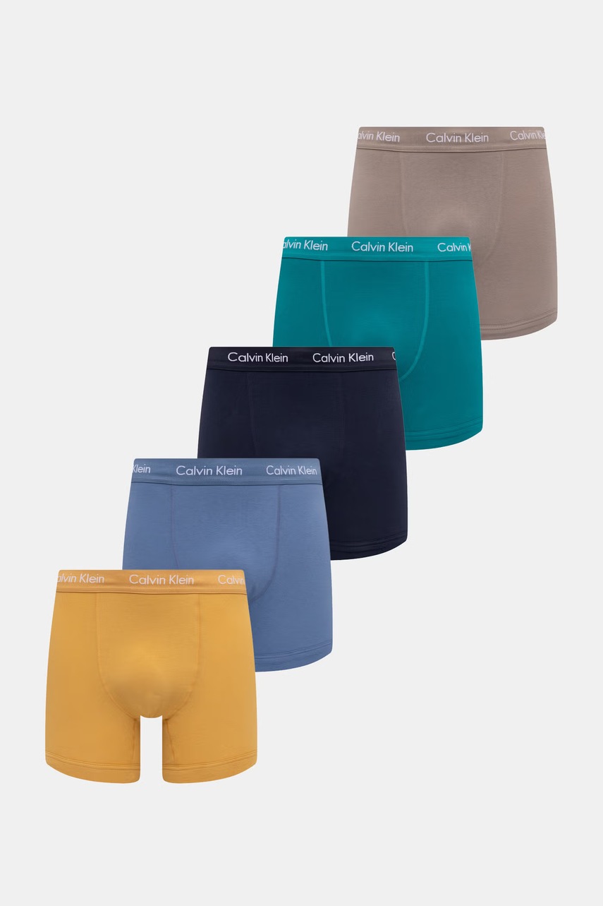 Levně Calvin Klein Underwear přiléhavé boxerky pánské 5-pack