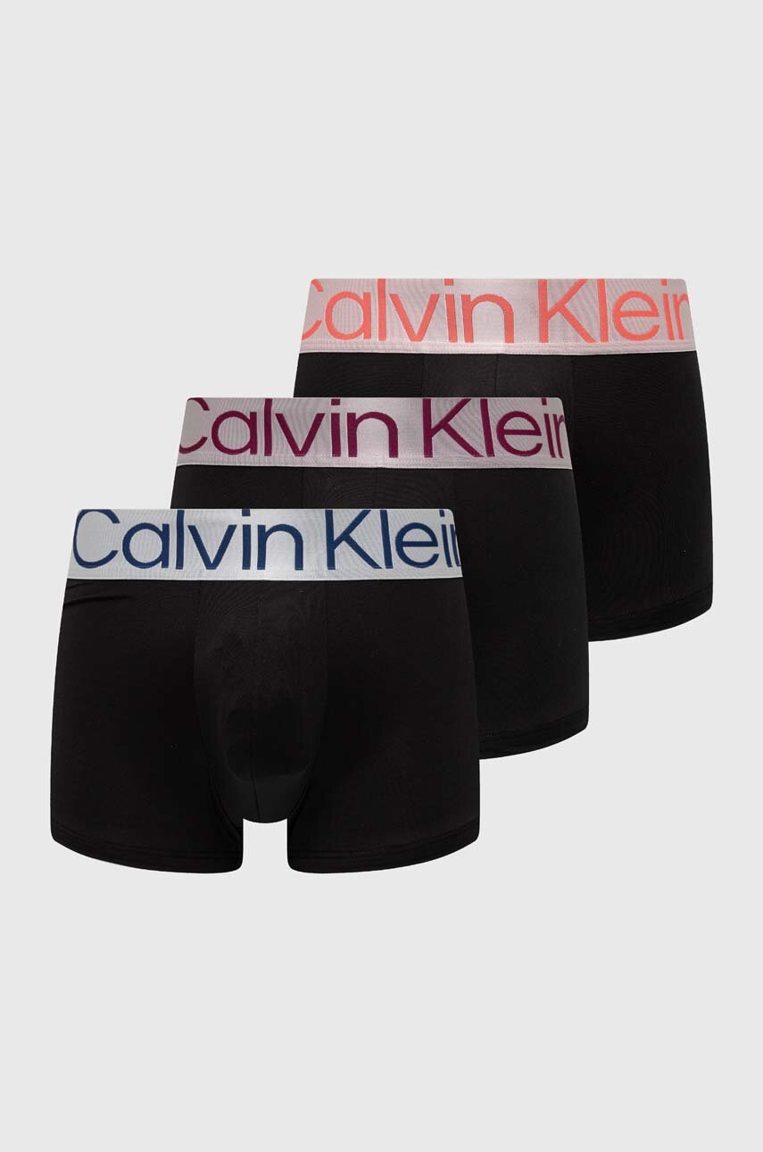 

Боксерки Calvin Klein Underwear (3 броя) в черно 000NB3074A, Черен