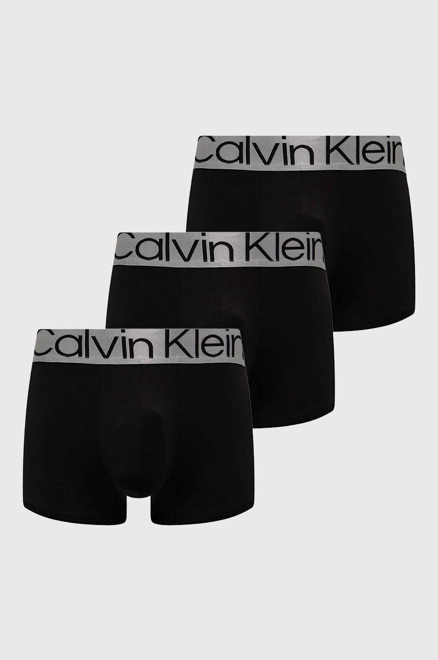 

Боксерки Calvin Klein Underwear (3 броя) в синьо 000NB3074A, Черен