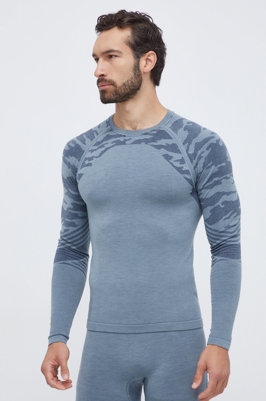 Smartwool longsleeve funcțional Intraknit Active culoarea gri