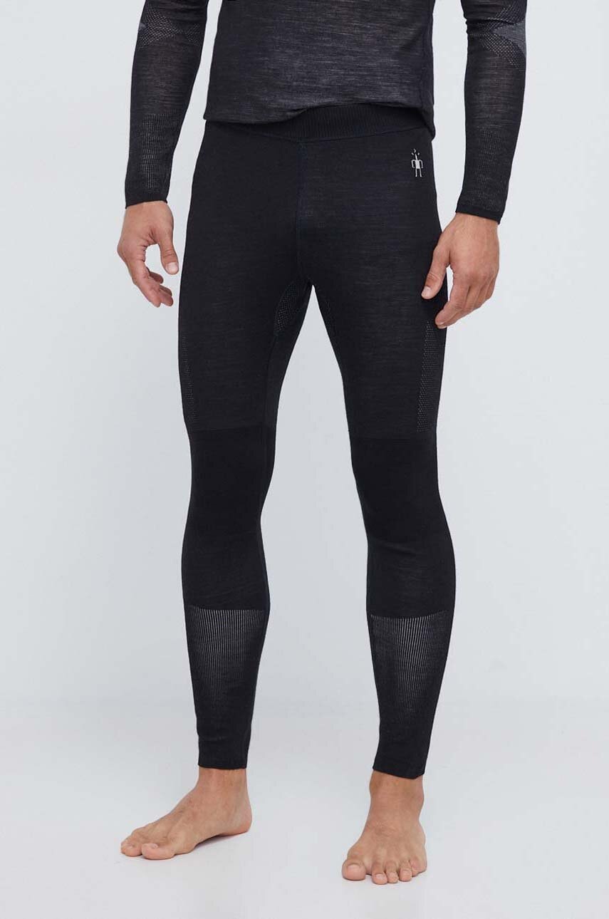 Levně Funkční legíny Smartwool Intraknit Thermal Merino černá barva