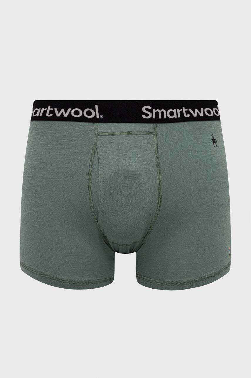 Smartwool lenjerie functionala Merino culoarea verde