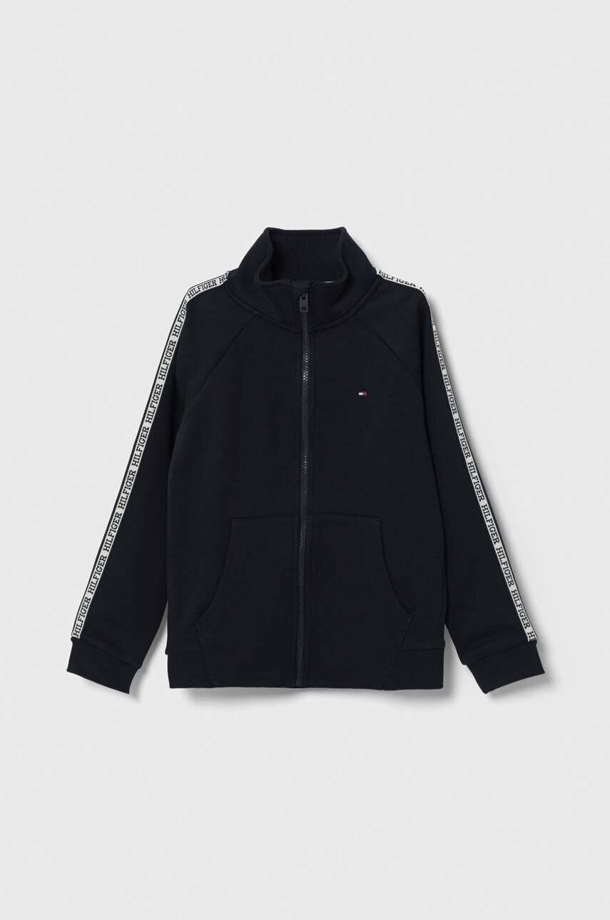 

Дитяча кофта Tommy Hilfiger колір синій з аплікацією