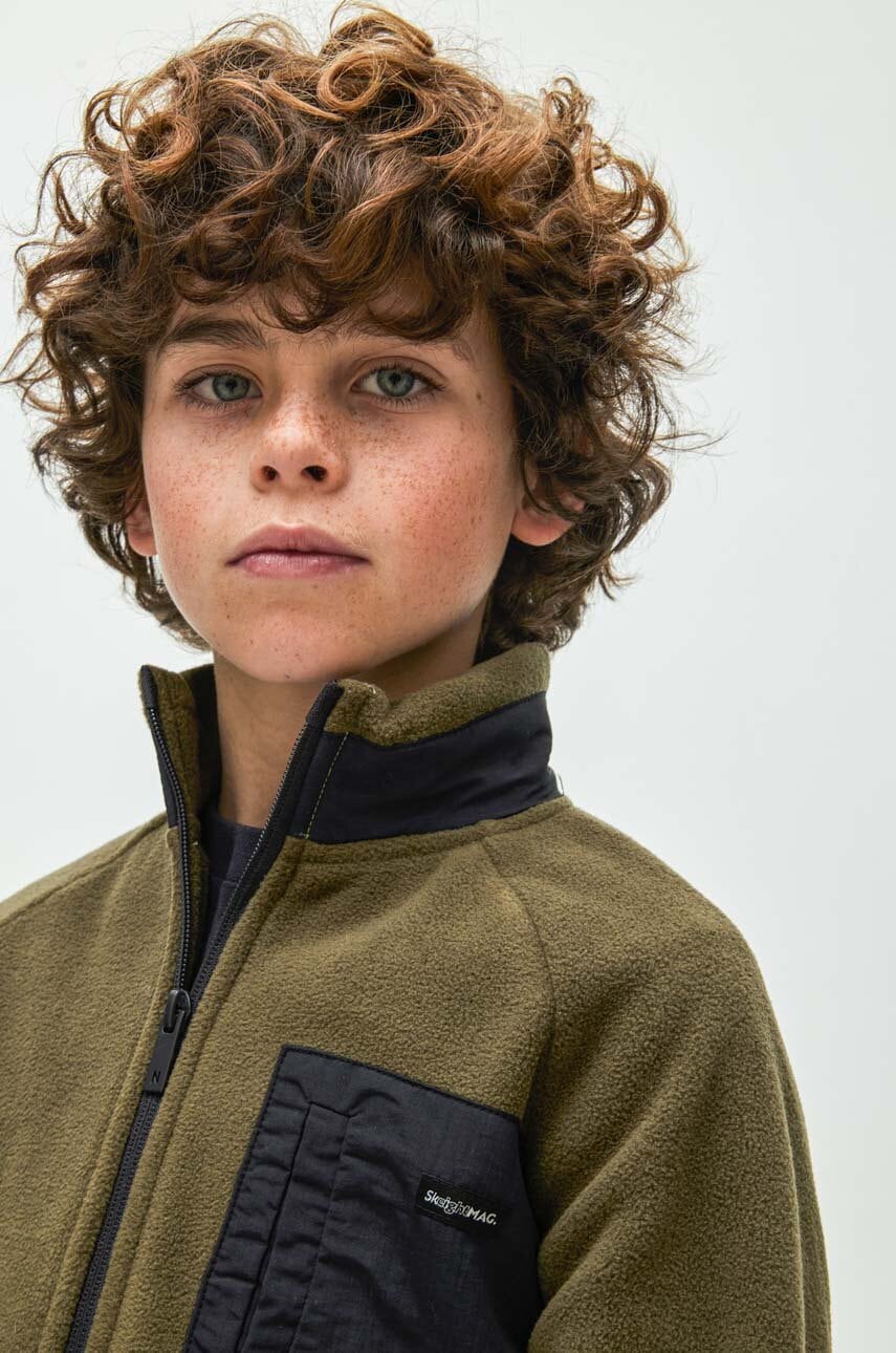 Детская кофта Mayoral цвет зелёный узор Детская кофта Mayoral цвет зелёный узор