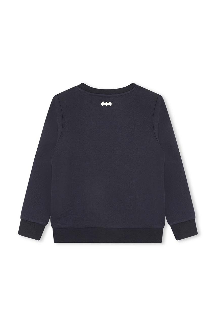 Детская кофта BOSS цвет синий узор