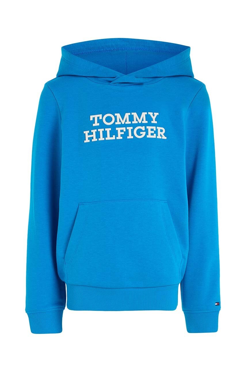 

Детская кофта Tommy Hilfiger с капюшоном с аппликацией