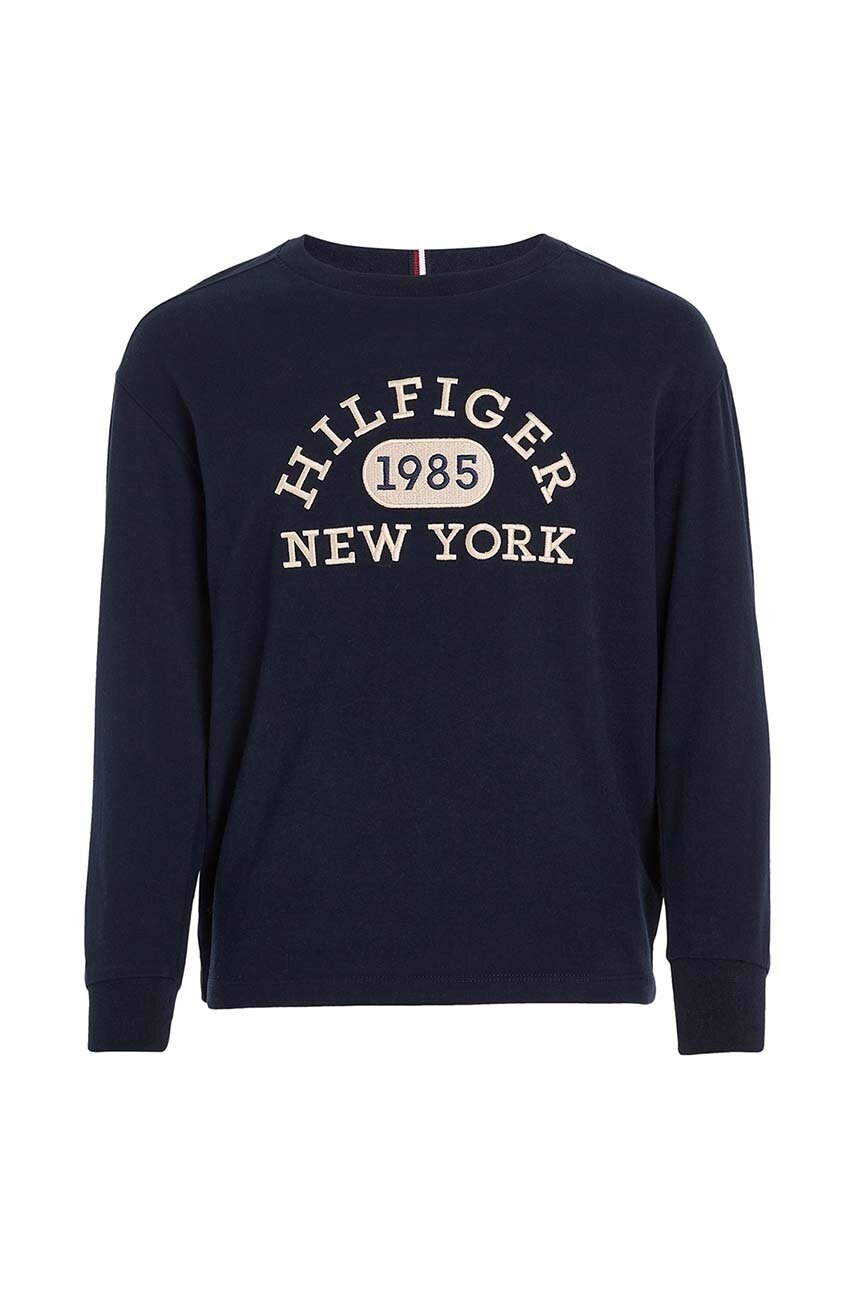

Блузка Tommy Hilfiger колір чорний візерунок