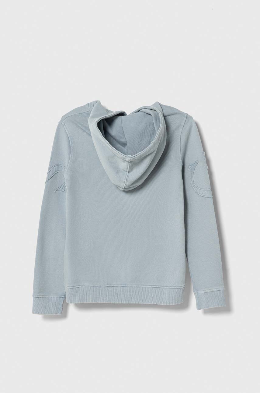 Детская кофта Guess с капюшоном с аппликацией