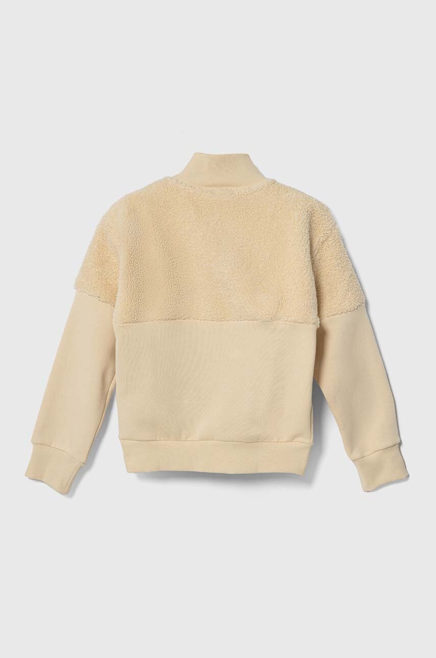 Детская кофта United Colors of Benetton цвет бежевый однотонная в Херсоне Детская кофта United Colors of Benetton цвет бежевый однотонная в Херсоне