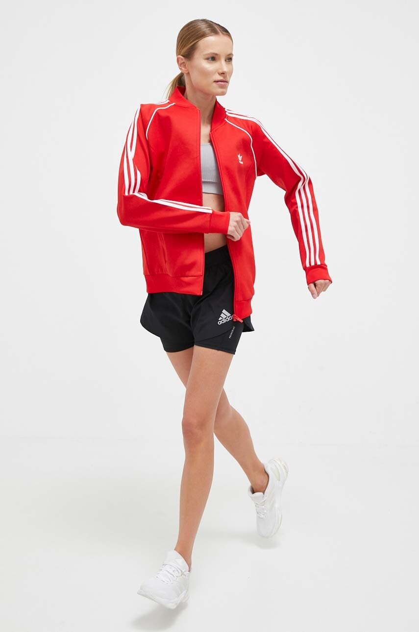 Μπλούζα adidas OriginalsAdicolor Classics SST χρώμα κόκκινο IK4032 IK4032 φωτογραφία