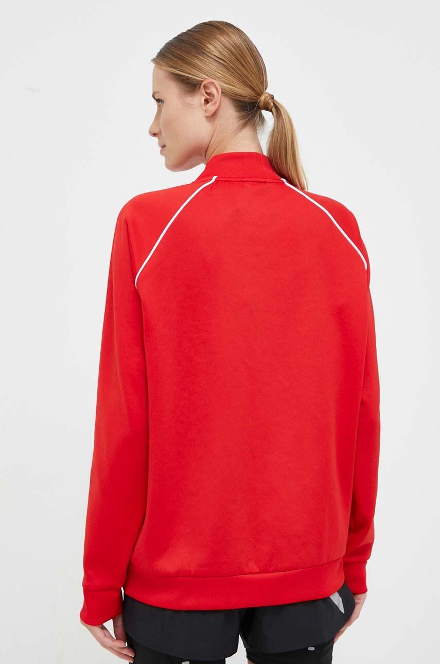 Adidas Originals Bluză Femei, Culoarea Roșu, Cu Imprimeu