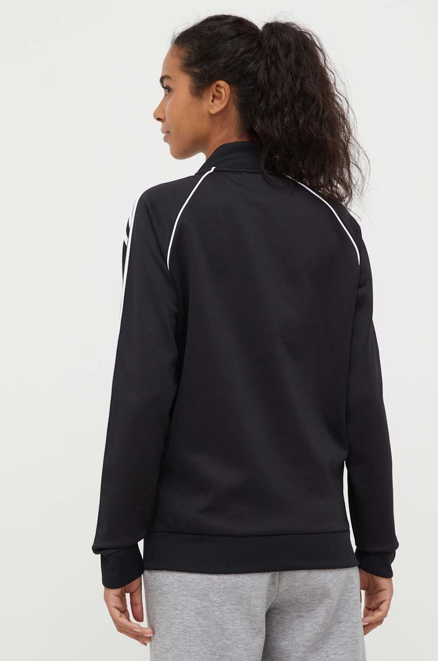 Adidas Originals Bluză Femei, Culoarea Negru, Cu Imprimeu
