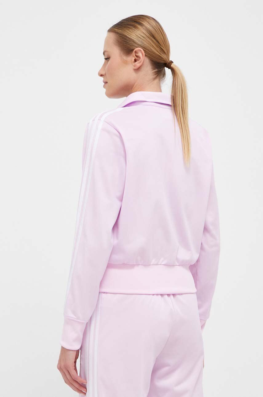 Adidas Originals Bluza Femei, Culoarea Roz, Neted