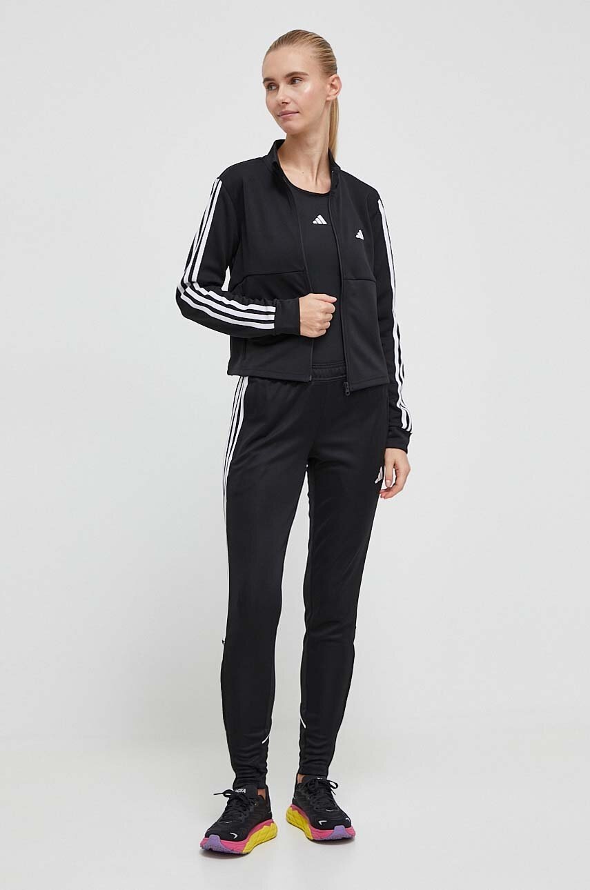 Φούτερ προπόνησης adidas Performance Training Essentials NHL Pittsburgh Penguins Training Essentials χρώμα: μαύρο H-MVPSP15WBP-QL HZ5615 φωτογραφία