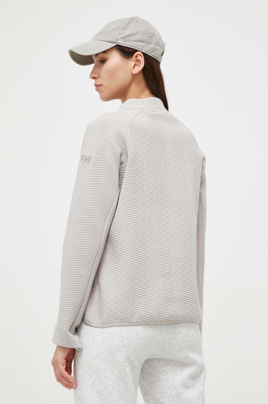 Кофта Helly Hansen жіноча колір сірий однотонна 