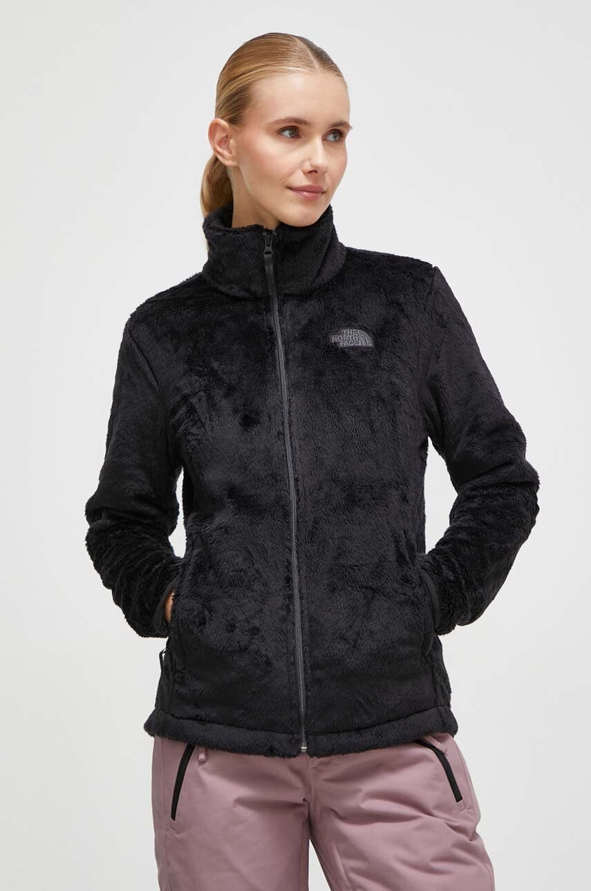 The North Face Hanorac Fleece Culoarea Negru, Neted