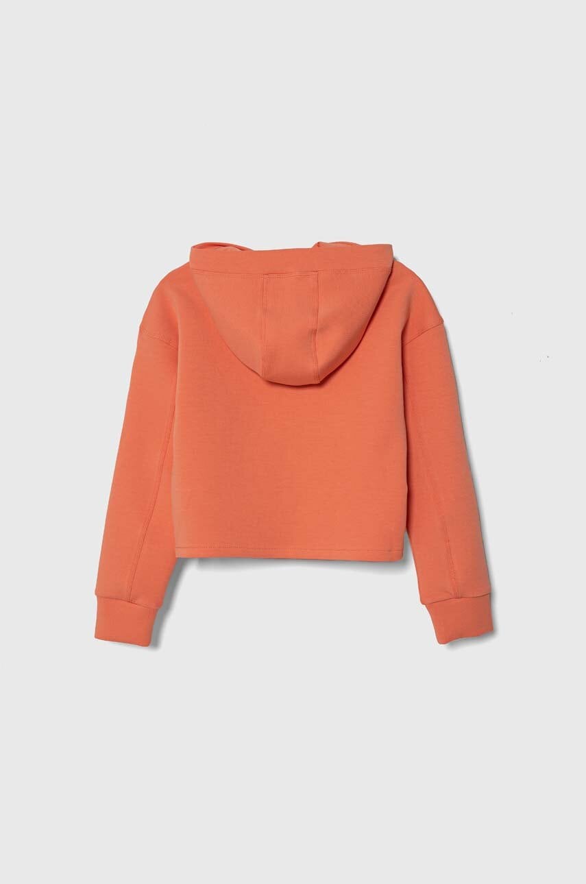 Детская кофта Guess цвет оранжевый с капюшоном с принтом в Луцке Детская кофта Guess цвет оранжевый с капюшоном с принтом в Луцке