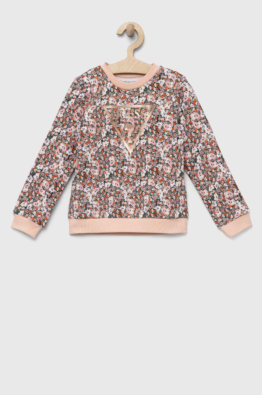 Детская хлопковая кофта Guess узор Детская хлопковая кофта Guess узор