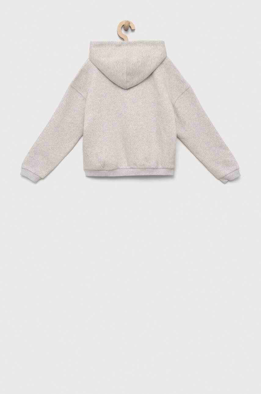 Детская кофта Tommy Hilfiger цвет бежевый с капюшоном с аппликацией