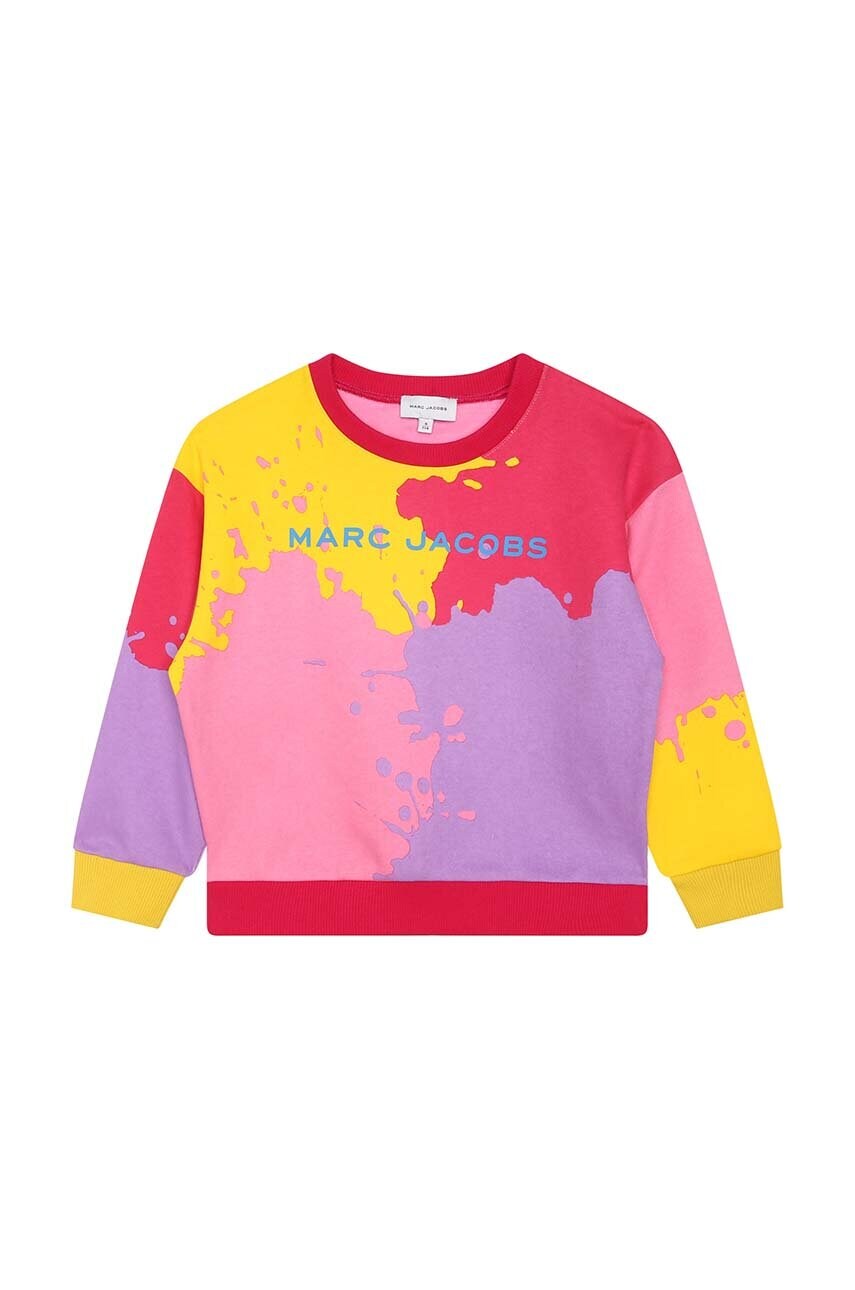 

Детская кофта Marc Jacobs цвет розовый узор