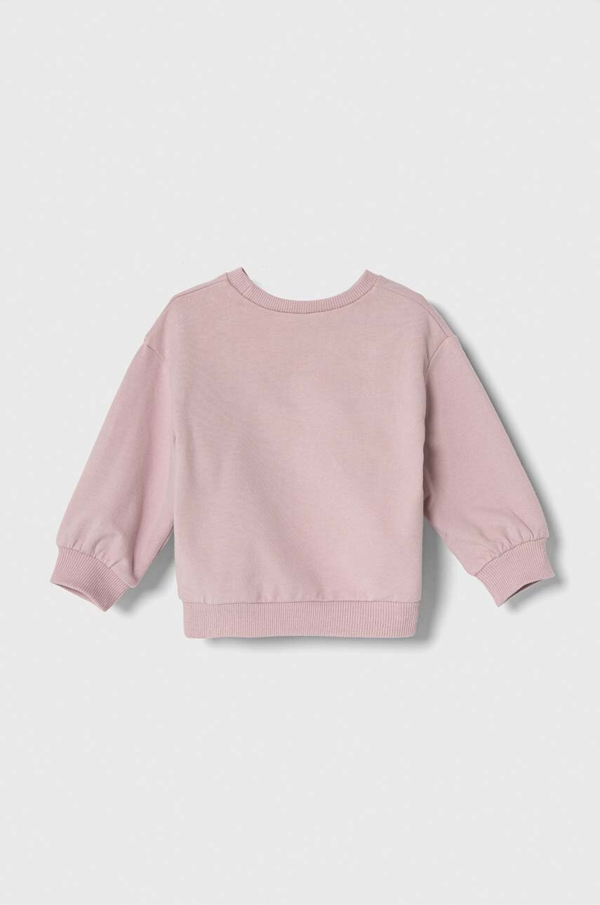 Детская кофта United Colors of Benetton цвет фиолетовый узор