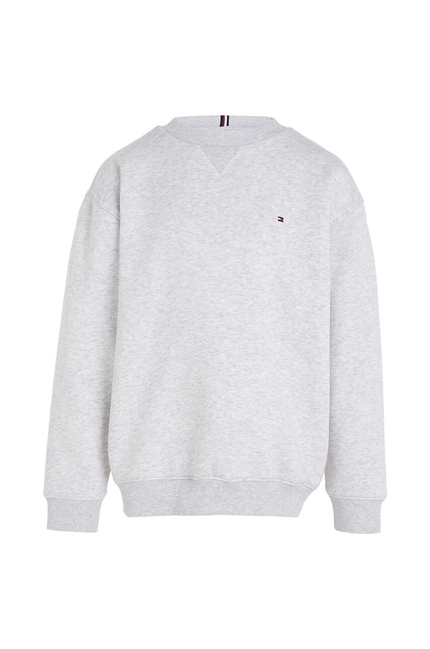 

Детская кофта Tommy Hilfiger цвет серый меланж