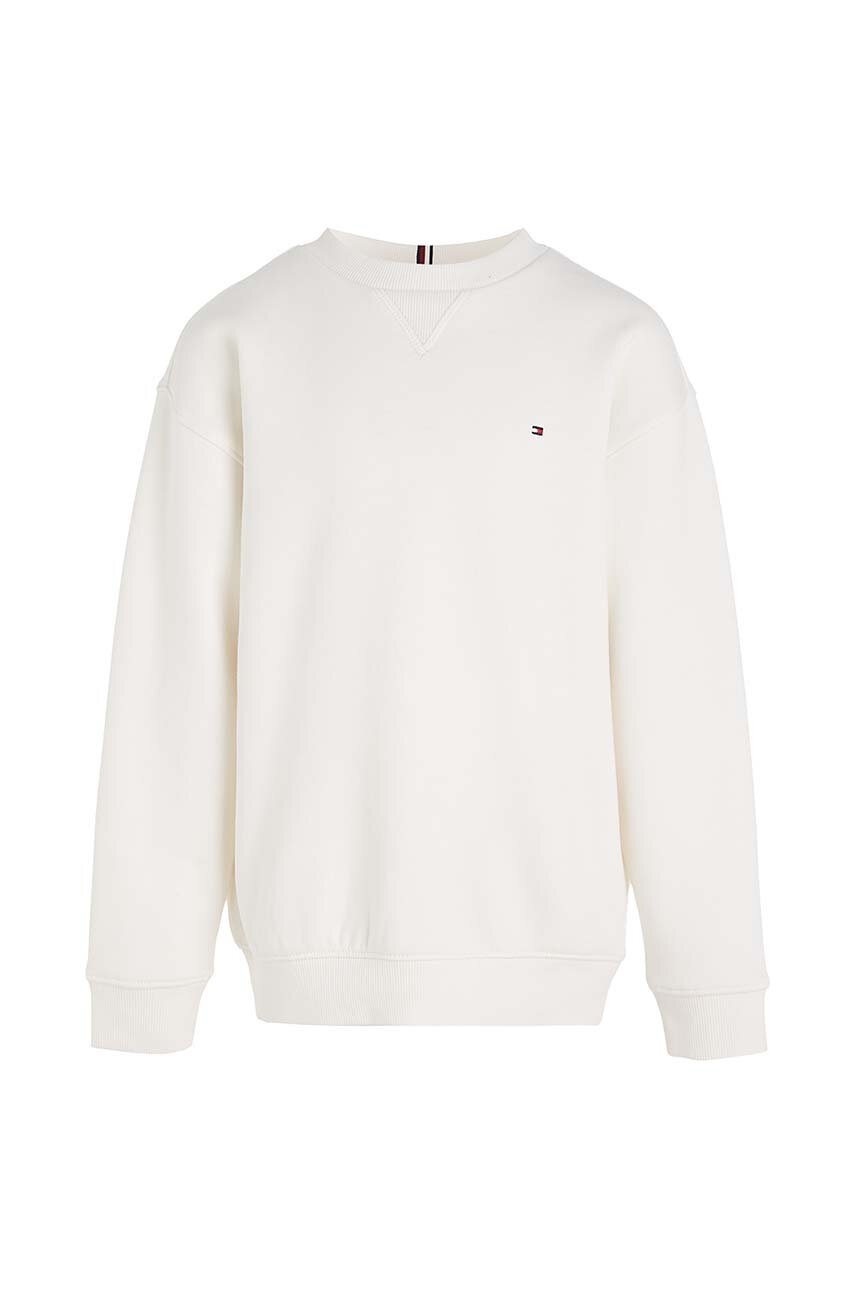 

Дитяча кофта Tommy Hilfiger колір білий однотонна