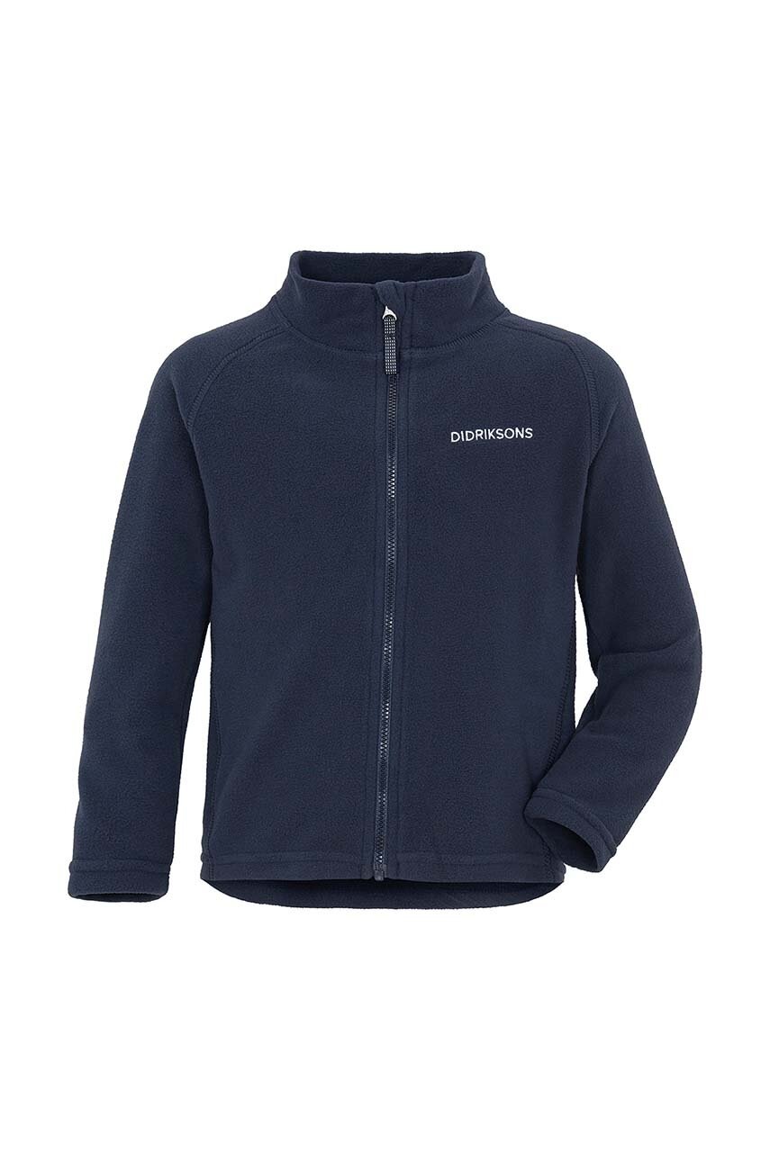 Детская кофта Didriksons MONTE KIDS FULLZIP цвет розовый однотонная