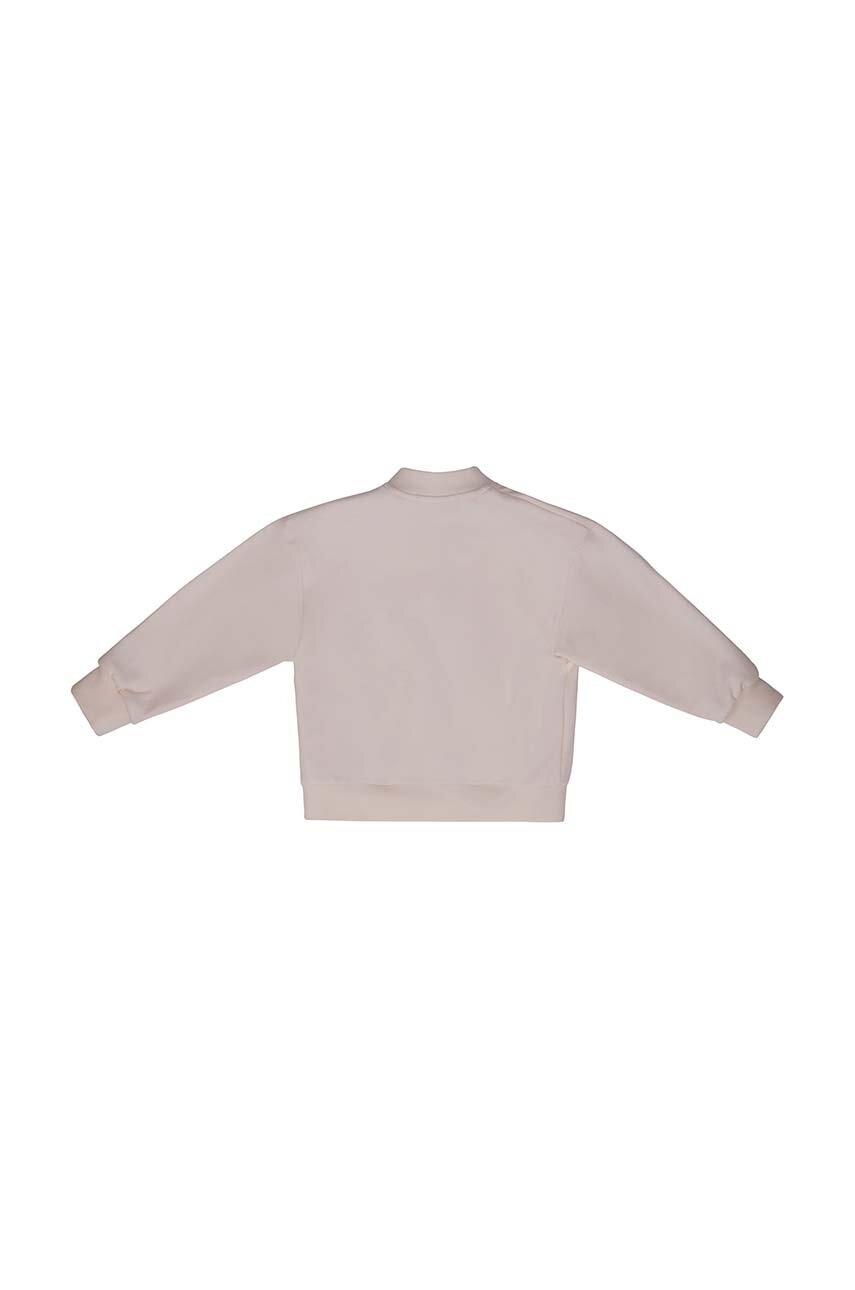 Детская кофта Pinko Up цвет бежевый с капюшоном с аппликацией в Херсоне Детская кофта Pinko Up цвет бежевый с капюшоном с аппликацией в Херсоне