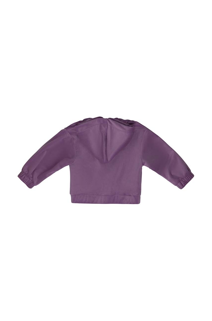 Детская кофта Pinko Up цвет фиолетовый с капюшоном с аппликацией в Тернополе Детская кофта Pinko Up цвет фиолетовый с капюшоном с аппликацией в Тернополе