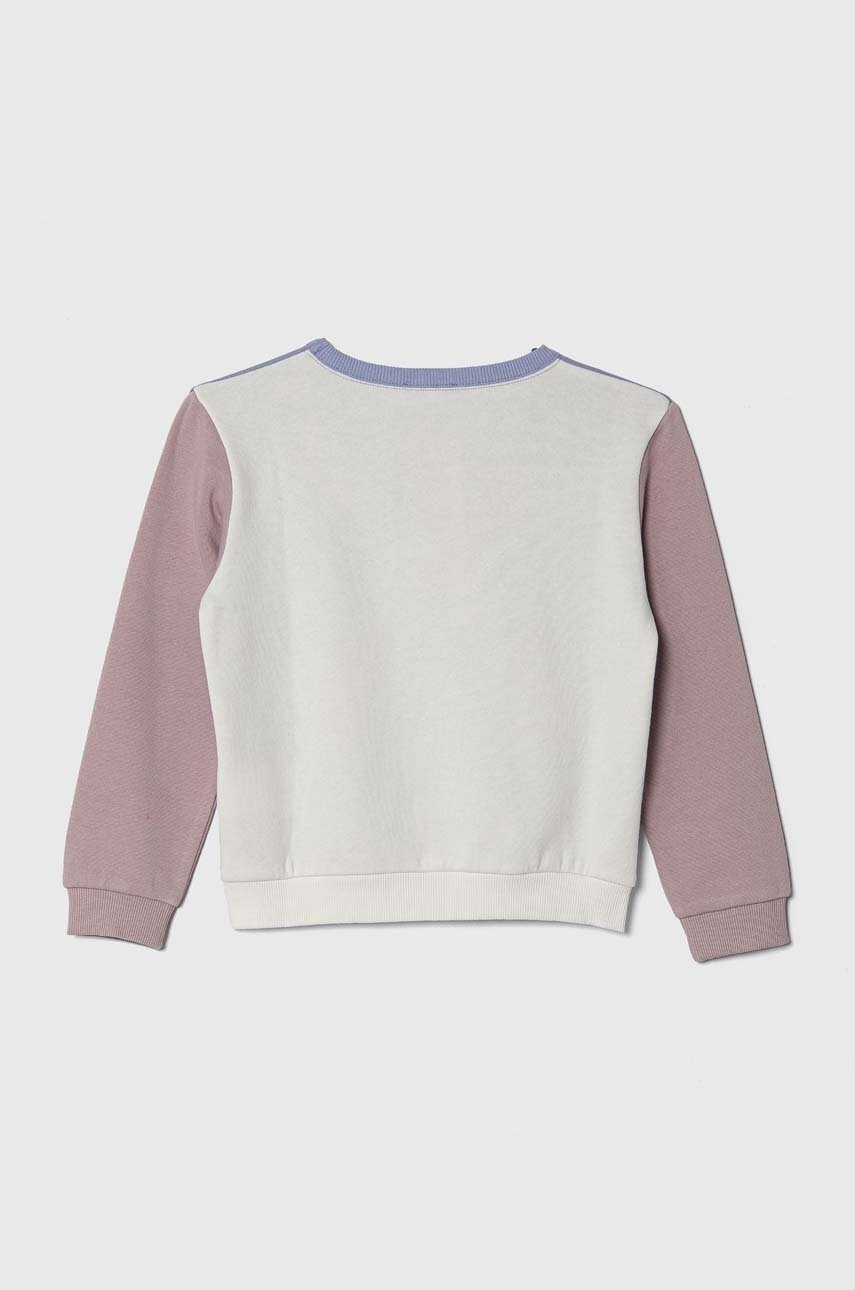Детская кофта United Colors of Benetton цвет фиолетовый узор