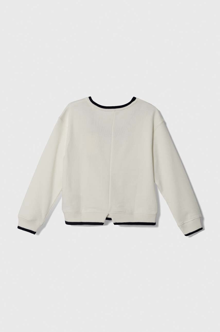 Детская хлопковая кофта Pepe Jeans цвет белый с принтом в Ужгороде Детская хлопковая кофта Pepe Jeans цвет белый с принтом в Ужгороде