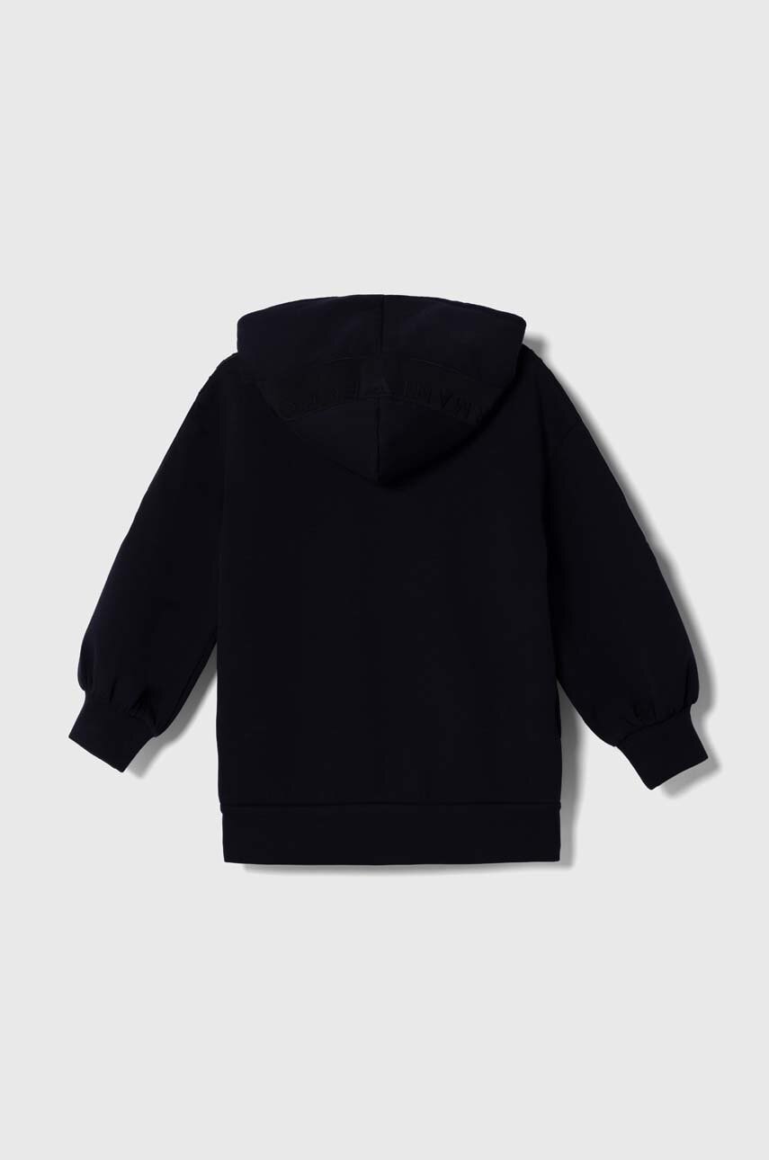 Детская кофта Emporio Armani цвет синий с капюшоном с аппликацией в Тернополе Детская кофта Emporio Armani цвет синий с капюшоном с аппликацией в Тернополе