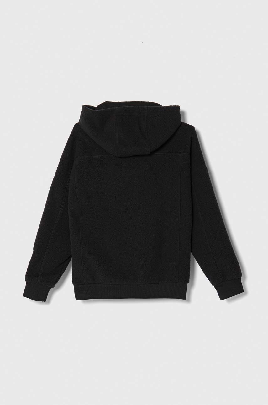 Детская кофта adidas Originals цвет чёрный с капюшоном однотонная в Луцке Детская кофта adidas Originals цвет чёрный с капюшоном однотонная в Луцке