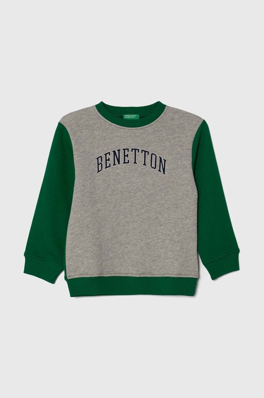 

Детская хлопковая кофта United Colors of Benetton с принтом