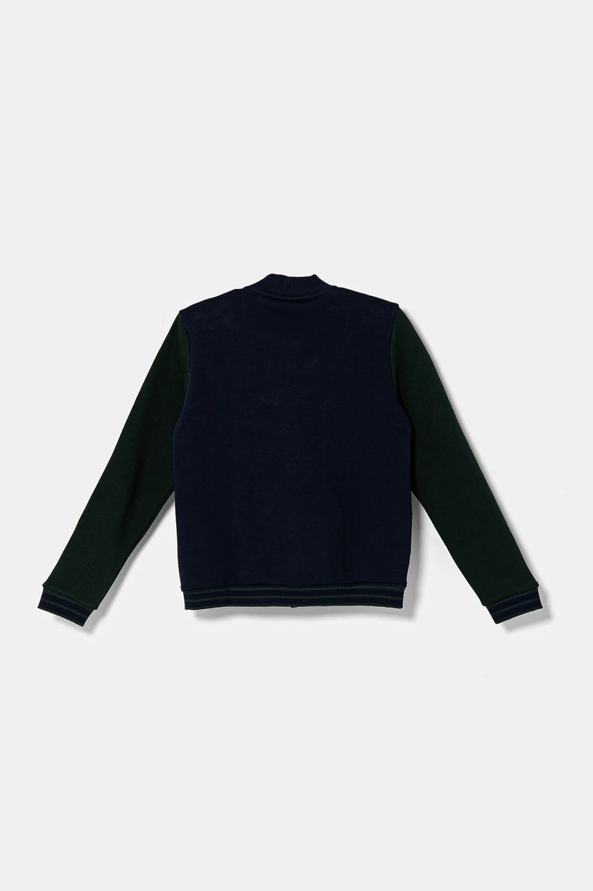 Детская кофта Lacoste цвет синий узор в Днепре
