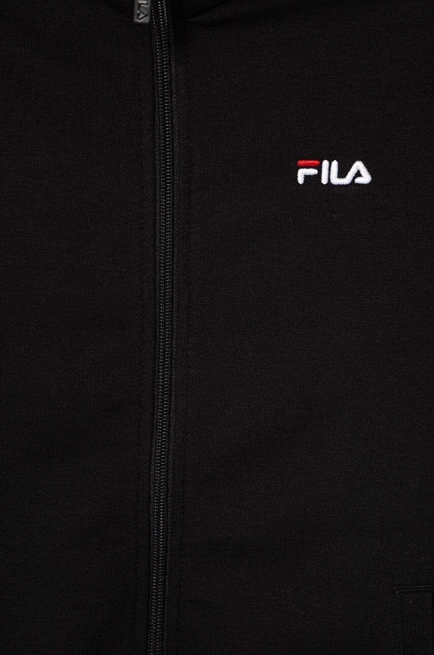 Fila Bluza Copii BIDINGEN Culoarea Negru, Melanj