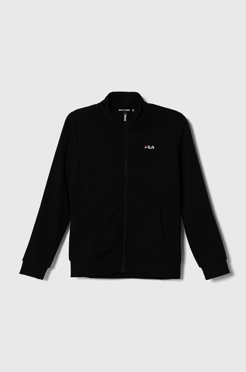 Fila bluza copii BLANKENHAGEN culoarea negru, neted