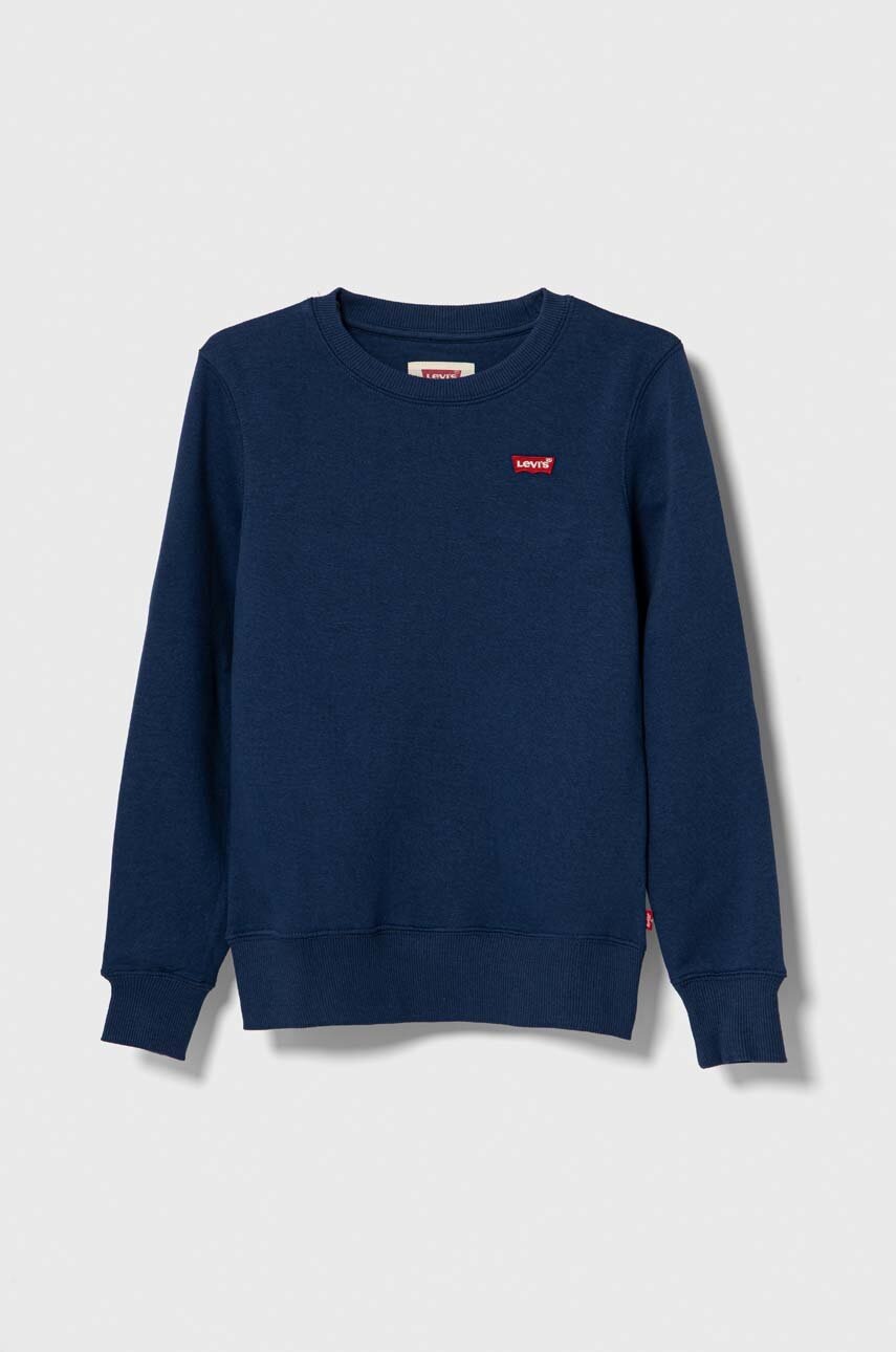 

Детски суичър Levi's в синьо с апликация, Син
