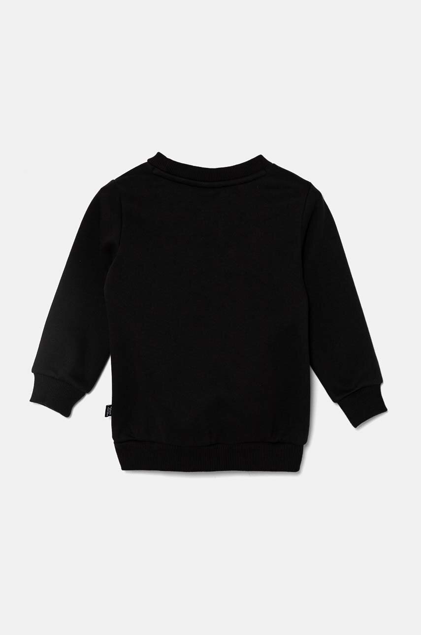 Детская кофта Puma ESS Big Logo Crew FL B цвет чёрный с принтом