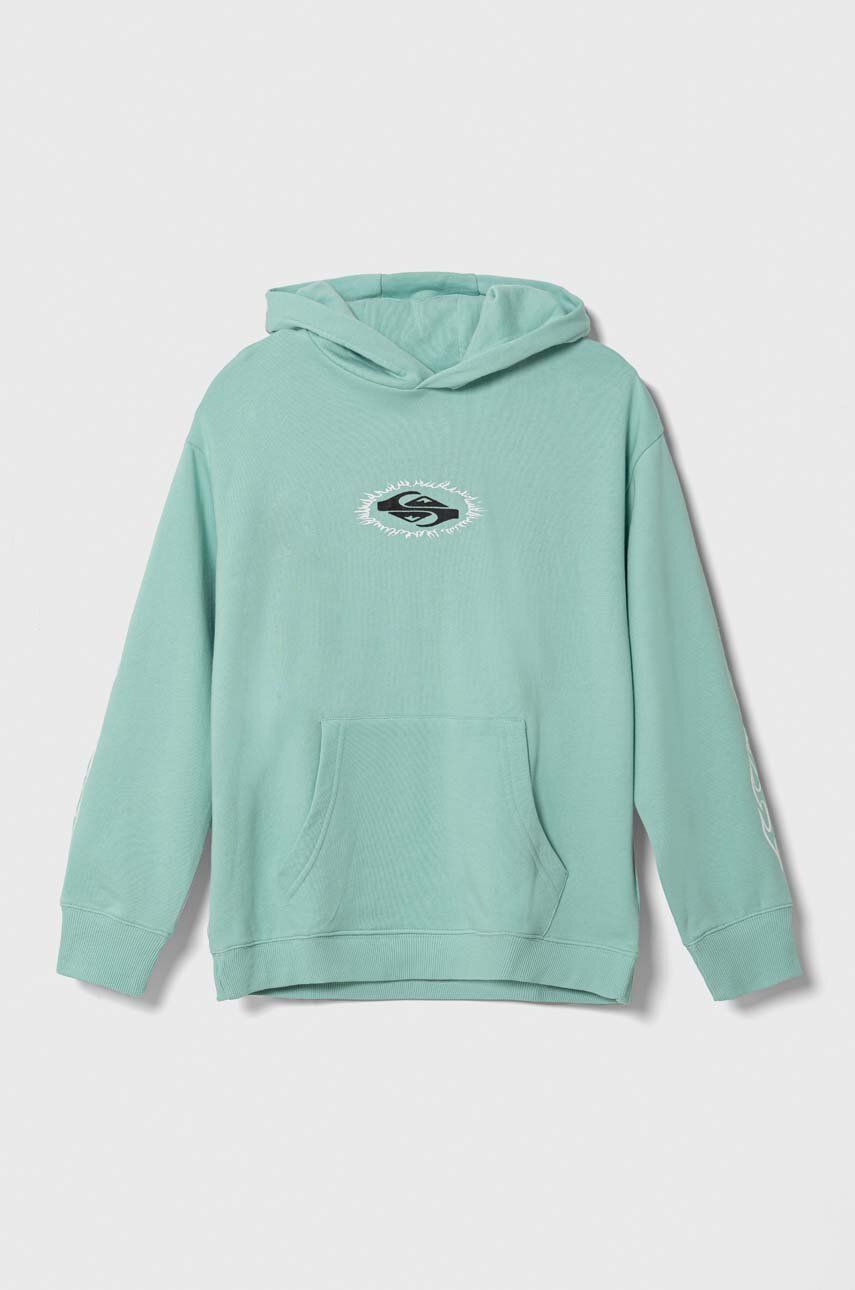 Quiksilver bluza copii RADICAL TIMES OTLR cu glugă, cu imprimeu