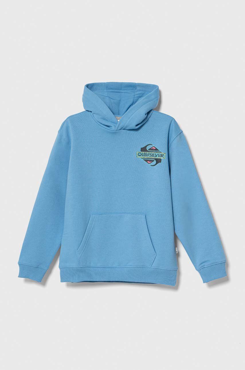 Quiksilver bluza copii GRAPHICHOODIE OTLR cu glugă, cu imprimeu